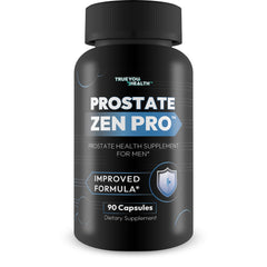 True You Health Prostate Zen Pro bottle supports daily prostate comfort.