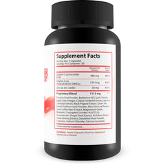 True You Health Sebi Blood Health Support capsules showcase plant-based formula for easy daily use.
