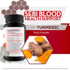 True You Health Sebi Blood Health Support green tea adds antioxidant benefits.