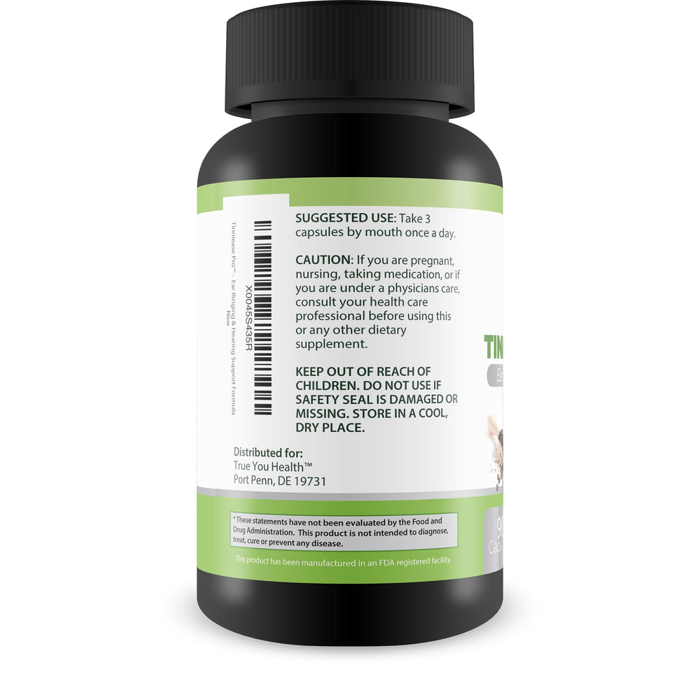 Capsules for easy daily use, supporting hearing health and comfort