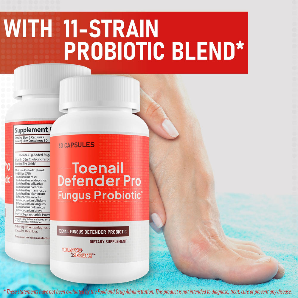 True You Health Toenail Defender Pro visual supports nail care habits.
