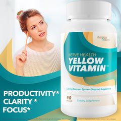 True You Health Yellow Vitamin on daily wellness routine for balance.
