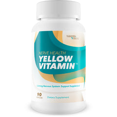 True You Health Yellow Vitamin for Nerves bottle highlights daily nerve support.