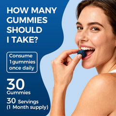 TRUEHEALTHIC Methylene Blue Gummies vegan label emphasizes plant-based formula