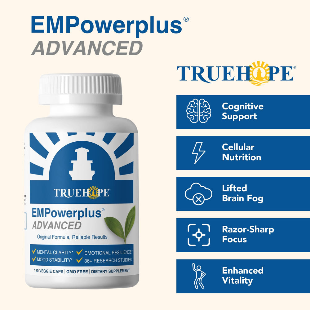 EMPowerplus 30-day supply packaging for a simple monthly routine.