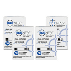TRUENESS test strips in a 200-count pack for reliable home glucose checks.