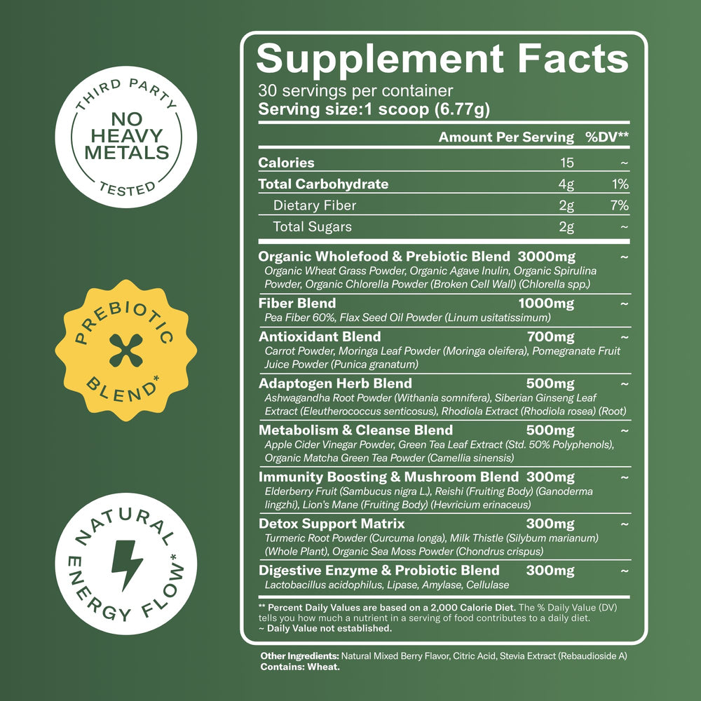 TrueSeaMoss powder scoop showing easy serving.