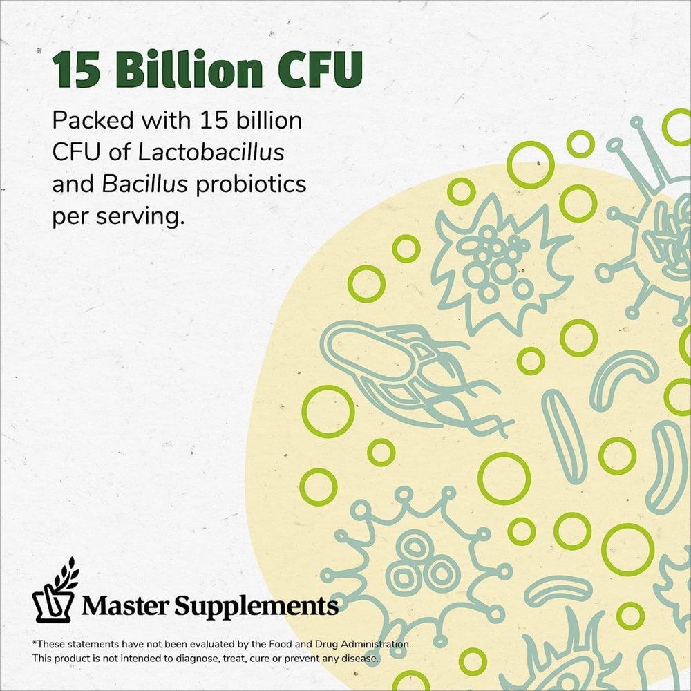 TruFlora Master Supplements packaging with amber bottle and moisture packets