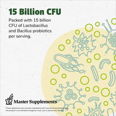 TruFlora Master Supplements packaging with amber bottle and moisture packets