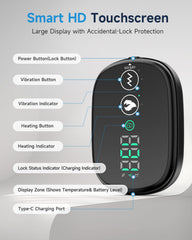 Trunsif three vibration speeds tailor massage intensity for sore areas.