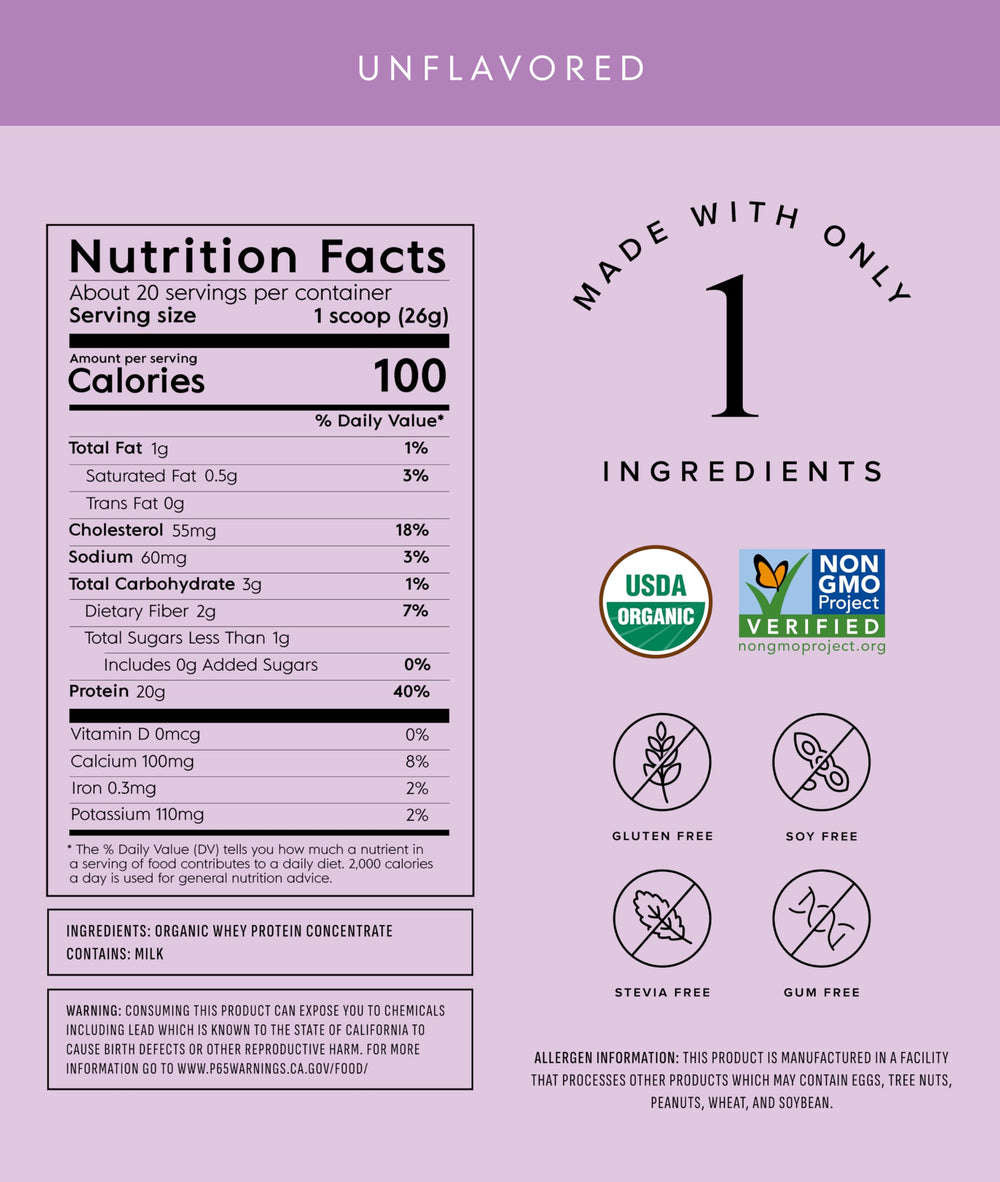 Truvani grass-fed whey from pasture-raised cows, highlighting ethical sourcing
