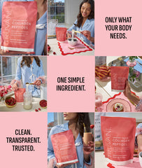 Truvani hydrolyzed collagen peptides dairy and gluten free label—clear dietary-friendly option.