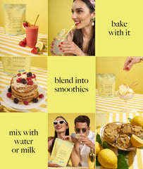 Truvani Lemon Cookie gluten-free and dairy-free banner for dietary flexibility