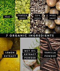 Truvani organic certification badge signals trusted, clean ingredients.
