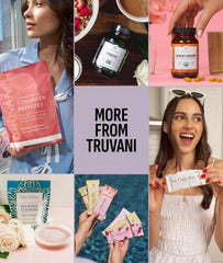 Each serving from Truvani delivers 120-140 calories for balanced nutrition.