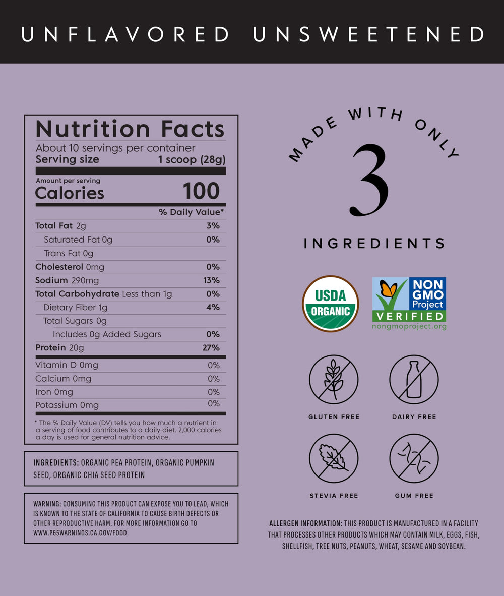 Truvani pea protein powder being poured into a shaker for post-workout recovery