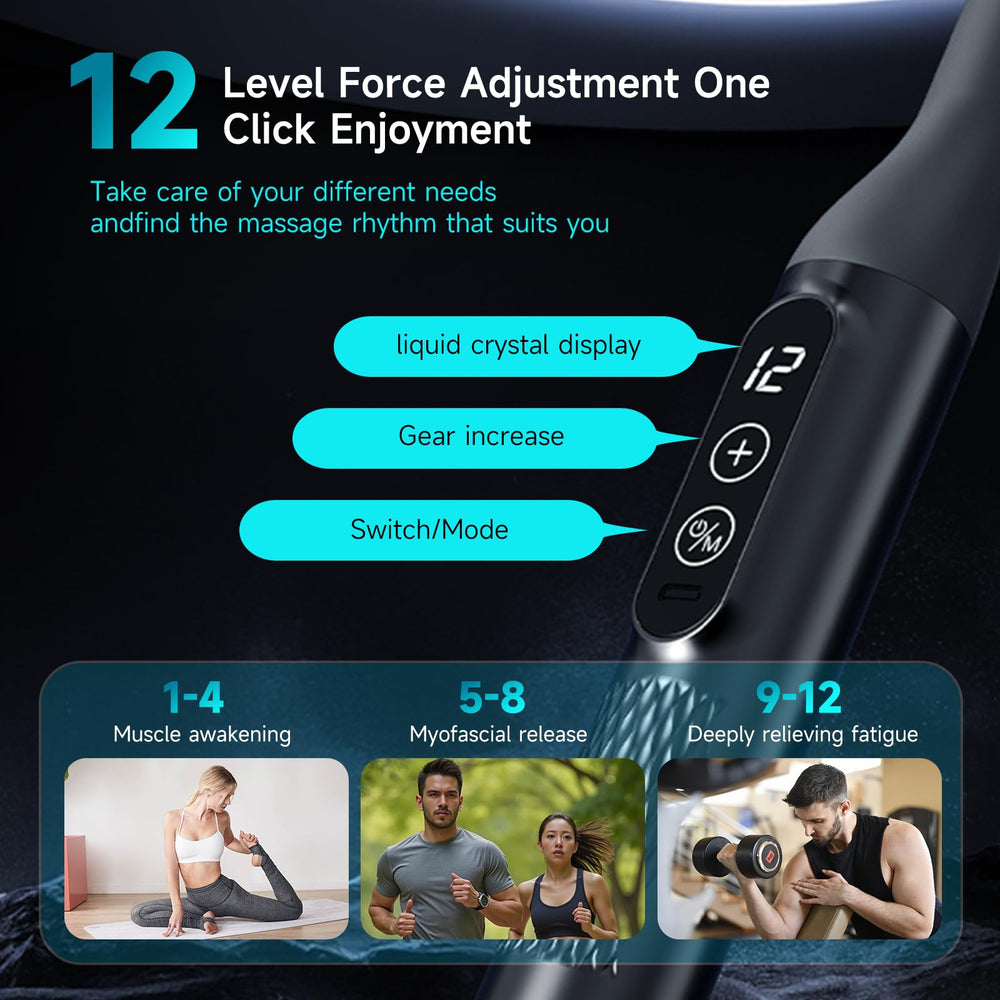 Trvtve twelve-speed percussion provides customizable intensity for different areas.