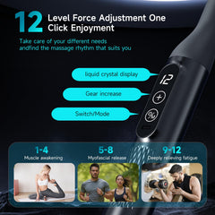 Trvtve twelve-speed percussion provides customizable intensity for different areas.