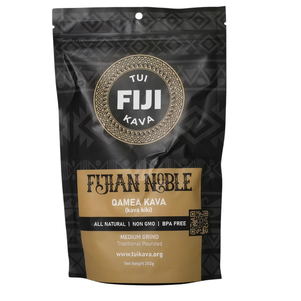 TUI KAVA Premium Wellness Kava powder 250g ready for traditional preparation at home.