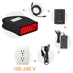 TUOB assembled device ready for use with simple power controls.