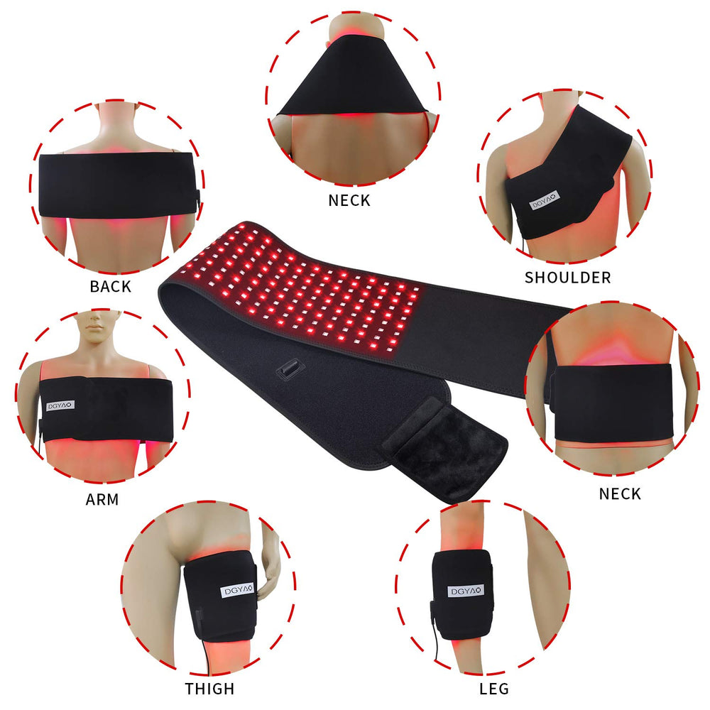 TUOYR 216-led therapy pad provides broad coverage for faster sessions.