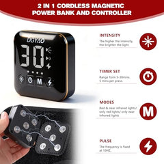 TUOYR wearable wrist wrap with 850nm infrared LEDs for deep tissue comfort.