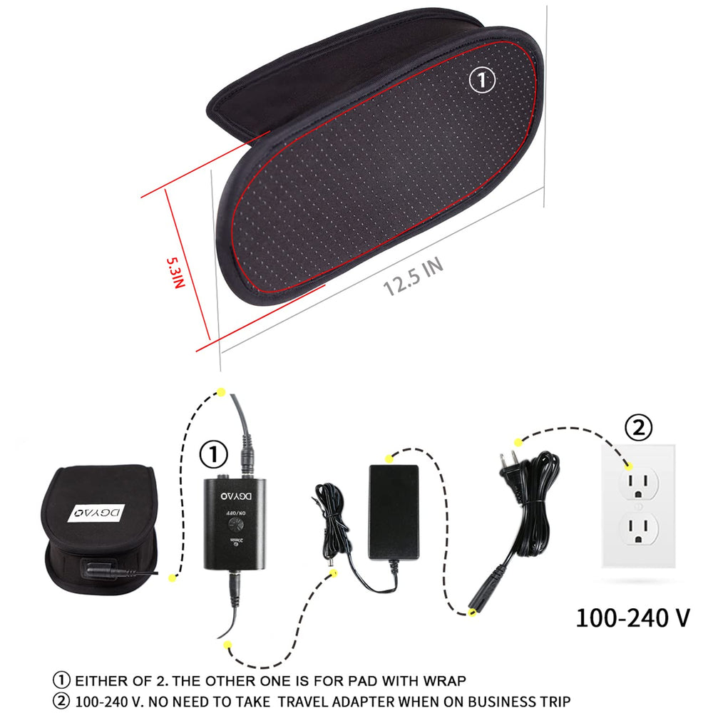 TUOYR wide voltage cord suitable for home or travel