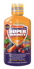 Turbo Power Liquid Vitamin Plus bottle showing tropical flavor for daily energy