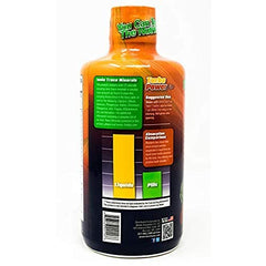 Turbo Power Liquid Vitamin Plus ingredients close-up highlighting antioxidants and enzyme blend