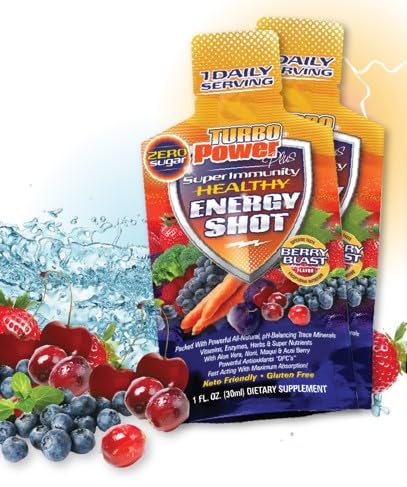 Turbo Power Plus bottle pouring a tropical energy boost into water.