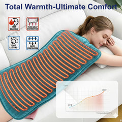 TVMALL wide 20x40 back coverage heats large areas for comfort