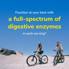 Twinlab Super Enzyme Caps pack view emphasizing four-bottle value and convenience.