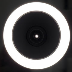 Twizz light-guided base illuminates insertion area for scleral lenses