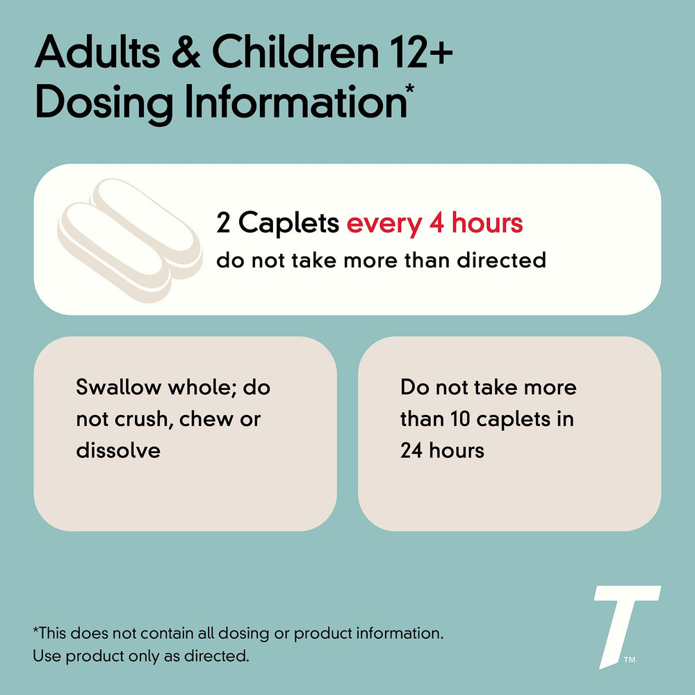 Tylenol Cold Flu Severe caplets bottle for at-home fever and pain relief.