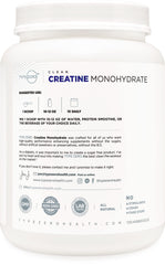 Type Zero Creatine Monohydrate serving scoop included for precise 5 g portions