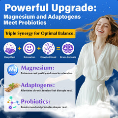 Tyssnouyn probiotics bottle highlighting 10B CFU for gut support