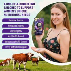grass-fed beef organs source label emphasizing pure non-GMO quality for safe daily use