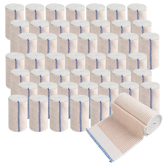UCEHIPAW 48-roll bulk elastic bandage for extended, versatile wraps.