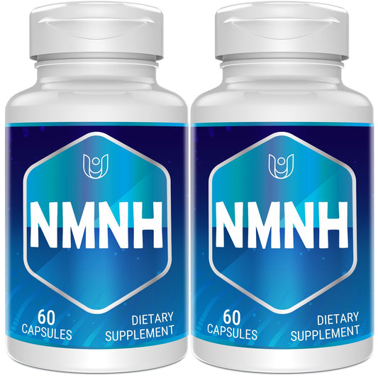 Front view of Ucessuyy NMNH bottle highlighting NAD+ support.