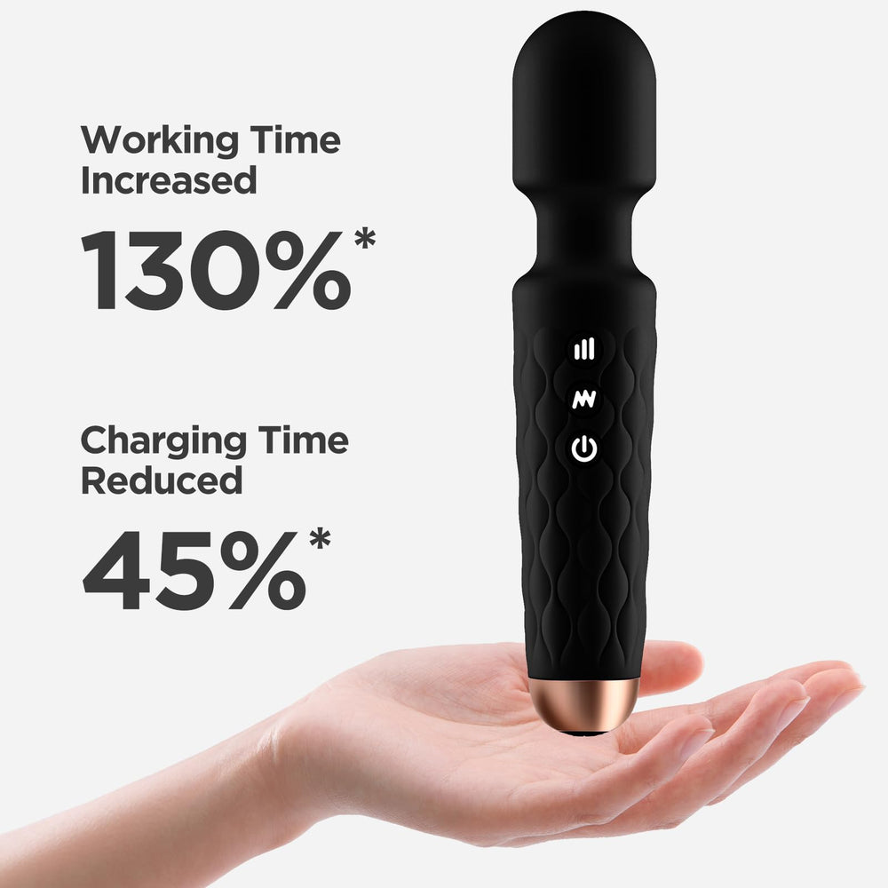 UEPGFK massager- 20 speeds and 8 patterns for tailored muscle care.