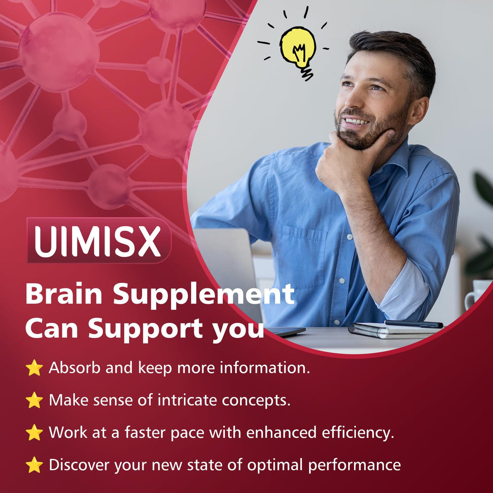 Caffeine and L-theanine in UIMISX support alertness with balance.