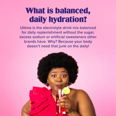 Vitamin C and zinc in Ultima Replenisher for daily nutrition