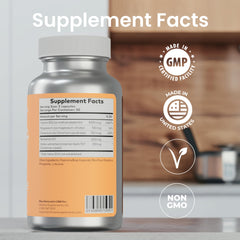 Ultisana Diaberine supplement facts panel highlights serving size and nutrients.