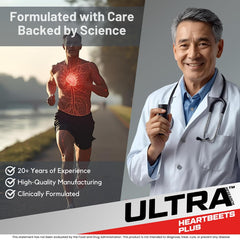 Ultra Research HeartBeets Plus fermented complex emphasizing bioavailability