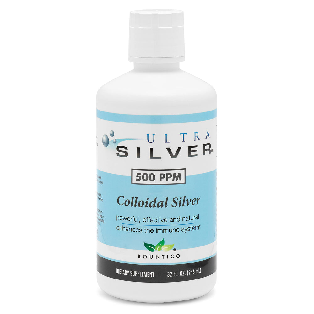 Ultra Silver lab tested ppm results visible on the label.