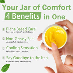 Umex Intensive Itch Relief Cream cooling sensation emphasizes peppermint relief.