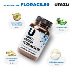 UMZU Floracil50 daily-use scene suggesting easy routine