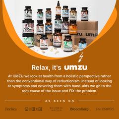 UMZU Joint support daily routine bottle with simple dosing.