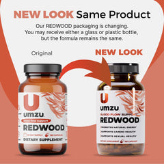 UMZU Redwood made in the USA with third-party tested ingredients