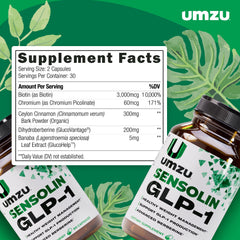 UMZU Sensolin spoon with capsules demonstrating easy daily use.